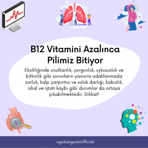 B12 Vitamini Azalınca Pilimiz Bitiyor